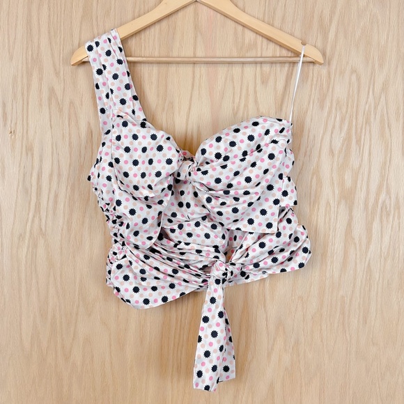 Maeve by Anthropologie Bow-Tie One-Shoulder Tank - Picture 4 of 14